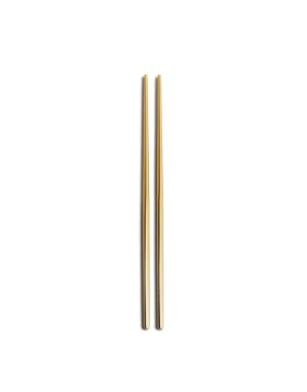 Σετ 2 Ανοξείδωτα Chopsticks Comas 23 εκ. 7424 - Gold (18/10)