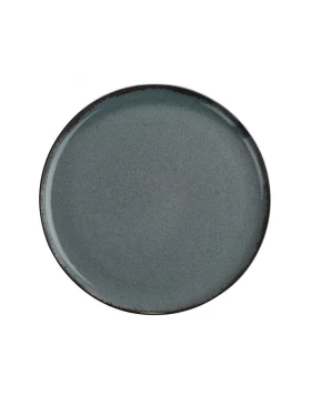 Kütahya Pearl Mood Blue Πιάτο Ρηχό Πορσελάνης 24cm - KXOD11024