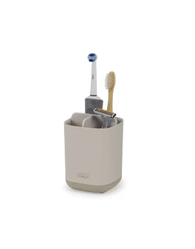 Joseph Joseph EasyStore Θήκη για οδοντόβουρτσες 9×9×12,7εκ. μπεζ (ecru) - 70574