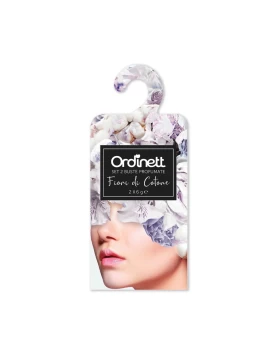 Σετ 2 Αρωματικά Φακελάκια Ντουλάπας & Συρταριών Ordinett - Άρωμα Άνθη Βαμβακιού (Made in Italy)