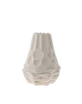 Κεραμικό Βάζο Zen Collection Μπεζ 15,3x20,5 εκ. (Κωδ. 50014)