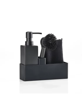 Zone Denmark Singles Σετ Οργάνωσης Νεροχύτη 4 Τεμαχίων - Black (330413)