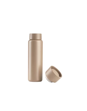 Zone Denmark Singles Θερμός Κούπα & Παγούρι 2-σε-1 650ml - Camel (37798)