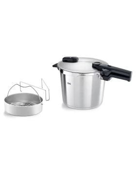 Χύτρα Ταχύτητας 8 lt Fissler Vitaquick Premium με Καλάθι Ατμού (Ø26 cm) – 60281008070