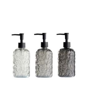 Γυάλινο Dispenser Υγρού Σαπουνιού DAY 400ml - 3 Χρώματα (77947)