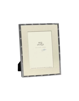 Κορνίζα Belle Epoque Ασημί Γυαλιστερό & Antique Linen - Μεταλλική - 5807