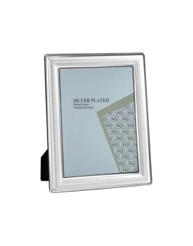 Κορνίζα 15x20 PGI Ασημί Γυαλιστερό & Ασημί Ματ - Επάργυρη 25008