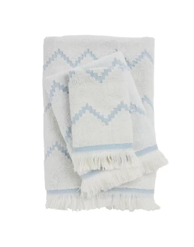 DAS HOME ΣΕΤ ΠΕΤΣΕΤΕΣ 3ΤΕΜΑΧΙΩΝ BEST 0870 DUSTY BLUE