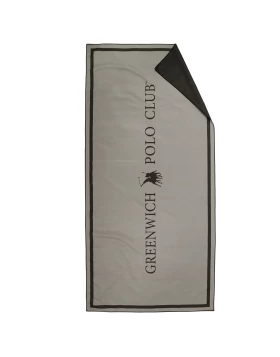 GREENWICH POLO CLUB ΠΕΤΣΕΤΑ ΘΑΛΑΣΣΗΣ 80Χ170 ESSENTIAL 5213 BLACK, GREY