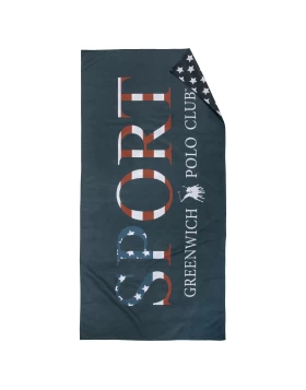 GREENWICH POLO CLUB ΠΕΤΣΕΤΑ ΘΑΛΑΣΣΗΣ 80Χ170 ESSENTIAL 5206 BLUE