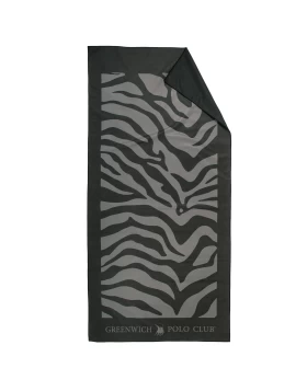 GREENWICH POLO CLUB ΠΕΤΣΕΤΑ ΘΑΛΑΣΣΗΣ 80Χ170 ESSENTIAL 5204 BLACK, GREY