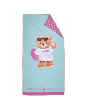 GREENWICH POLO CLUB JUNIOR ΠΕΤΣΕΤΑ ΘΑΛΑΣΣΗΣ 70Χ140 5223 FUSCHIA, MINT