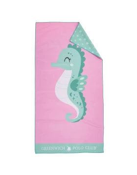 GREENWICH POLO CLUB JUNIOR ΠΕΤΣΕΤΑ ΘΑΛΑΣΣΗΣ 70Χ140 4176 PINK, ΜΙΝΤ