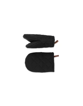 Μίνι Γάντι Κουζίνας Βαμβακερό Finesse CHEF Richmond Licorice 14x20 εκ. (CHEF04201)