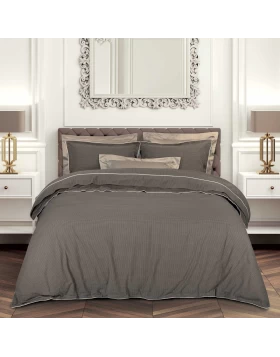 GREENWICH POLO CLUB ΠΑΠΛΩΜΑΤΟΘΗΚΗ ΣΕΤ ΥΠΕΡΔΙΠΛH ESSENTIAL 2375 DARK TAUPE