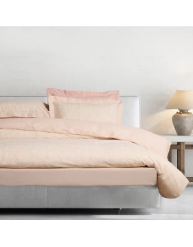 DAS HOME ΣΕΤ ΣΕΝΤΟΝΙΑ ΥΠΕΡΔΙΠΛΑ ΜΕ ΛΑΣΤΙΧΟ CASUAL 5441 IVORY, NUDE