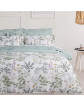 DAS HOME ΚΟΥΒΕΡΛΙ KING PRESTIGE 1715 GREEN, IVORY