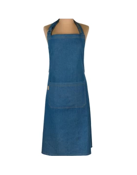 Ολόσωμη Ποδιά Κουζίνας Βαμβακερή Finesse CHEF Denim (Τζιν) 70x90 εκ. (CHEF01208)