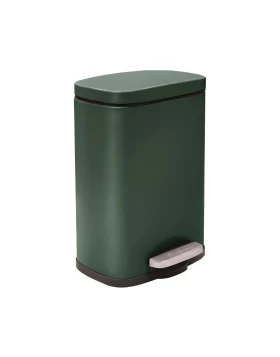 Κάδος Μπάνιου Πεντάλ Spirella Akira Dark Green 5lt