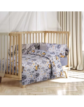 GREENWICH POLO CLUB ΚΟΥΒΕΡΛΙ ΚΟΥΝΙΑΣ ESSENTIAL 8861 CREAM, GREY