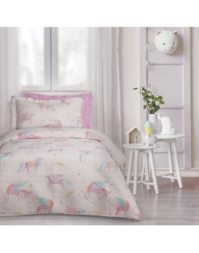 DAS KIDS ΚΟΥΒΕΡΛΙ ΜΟΝΟ 4981 PINK