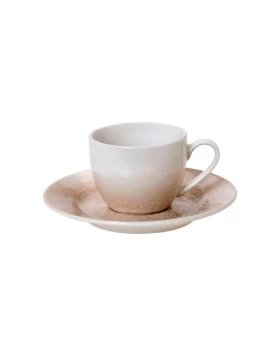 Φλυτζάνι Καφέ & Πιάτο Cryspo Trio Jupiter Stoneware 110ml - 25.096.17