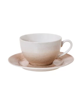 Φλυτζάνι Τσαγιού & Πιάτο Cryspo Trio Jupiter Stoneware 230ml - 25.096.16