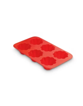 Guardini Juliette Φόρμα Σιλικόνης για 6 Briochettes 17x29cm - Made in Italy