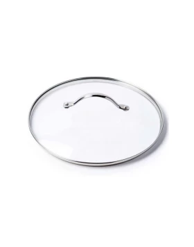 Comas 11795 Καπάκι Γυάλινο Πυρίμαχο 24cm - Υψηλής Αντοχής 