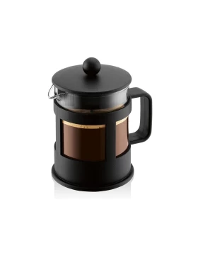 Bodum 1784-01 Kenya Πρέσα Καφέ French Press 4 Φλιτζάνια 0.5L - Μαύρο