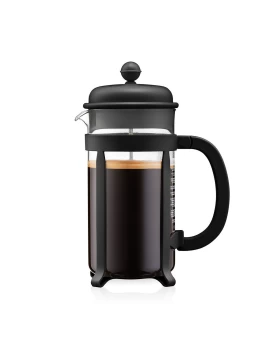 Bodum 1908-01 JAVA Πρέσα Καφέ French Press 8 Φλιτζάνια 1.0L - Μαύρο