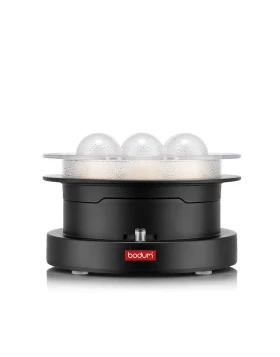 Bodum Ettore 12404-01 Ηλεκτρονικός Βραστήρας Αυγών για 6 Αυγά - Μαύρο