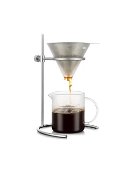 Bodum K12354-16 Pour Over Καφετιέρα Εκχύλισης με Μόνιμο Φίλτρο 1.0L