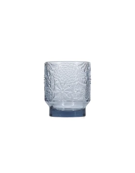Salt&Pepper 801323 Σετ 4 Ποτήρια Νερού Flora 300ml - Blue-Grey