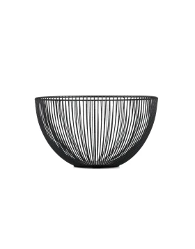 Salt&Pepper 824491 Μεταλλική Φρουτιέρα Scala 25.5cm - Black