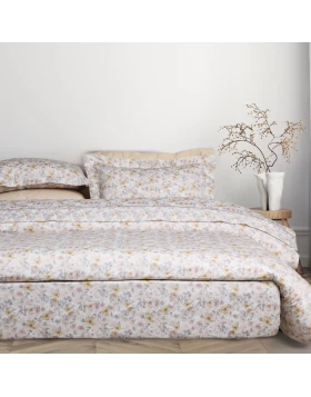 DAS HOME ΣΕΝΤΟΝΙΑ ΣΕΤ ΥΠΕΡΔΙΠΛΑ PRESTIGE 1720 ECRU, GREY, NUDE, OCHRE