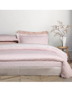 DAS HOME ΣΕΝΤΟΝΙΑ ΣΕΤ ΥΠΕΡΔΙΠΛΑ PRESTIGE 1721 ECRU, NUDE