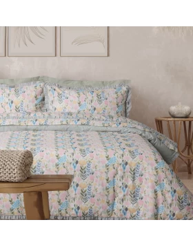 DAS HOME ΣΕΤ ΣΕΝΤΟΝΙΑ ΥΠΕΡΔΙΠΛΑ DAILY 3184 COLOR, MULTI