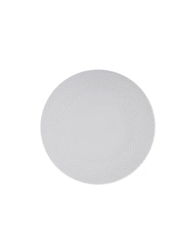 Σετ 6 πιάτα ρηχά πορσελάνινα Kütahya Panio White 25 εκ. KX0PAN25DU
