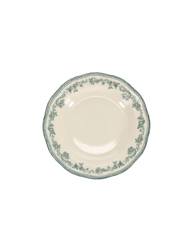 Salt&Pepper 803352 Πιάτο Βαθύ Cyril 23cm - Green Floral Porcelain