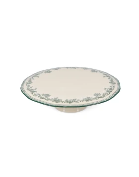 Salt&Pepper 803364 Βάση για Κέικ Cyril 32,5cm - Green Floral Porcelain