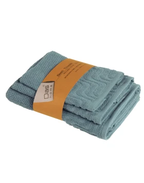 DAS HOME ΣΕΤ ΠΕΤΣΕΤΕΣ 3ΤΕΜΑΧΙΩΝ BEST 0882 BLUE