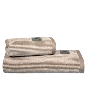 GREENWICH POLO CLUB ΠΕΤΣΕΤΑ ΠΡΟΣΩΠΟΥ 50X90 LOFT 4140 BEIGE, TAUPE