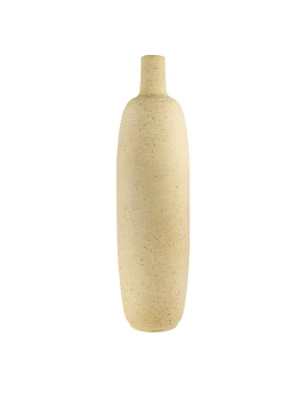 Μεταλλικό Βάζο Δαπέδου Zen Collection 19,5x70,5 εκ. Μπεζ (52798)