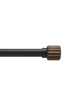 Umbra Evie Pin-Point Επεκτεινόμενο Κουρτινόξυλο 107-305εκ. Black/Walnut (1024268-048)