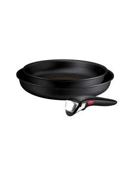 Σετ Τηγάνια Tefal Ingenio Excellence Fusion P00590 (24 & 28cm) με Αποσπώμενη Λαβή - 3 Τεμάχια