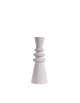 Βάζο Κεραμικό Λευκό Espiel TOF310K2 11,5x28,5 εκ.