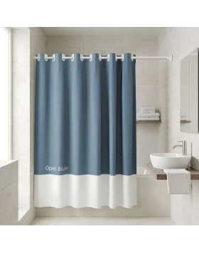 Κουρτίνα Μπάνιου Αδιάβροχη Estia Tone Lab Opal Blue 180x194 εκ. 02-40307