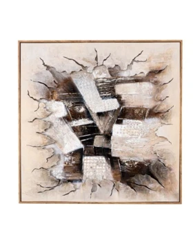 Πίνακας Ζωγραφικής με Κορνίζα 60x60 εκ. Zen Collection 53092