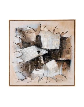 Πίνακας Ζωγραφικής με Κορνίζα 60x60 εκ. Zen Collection 53093